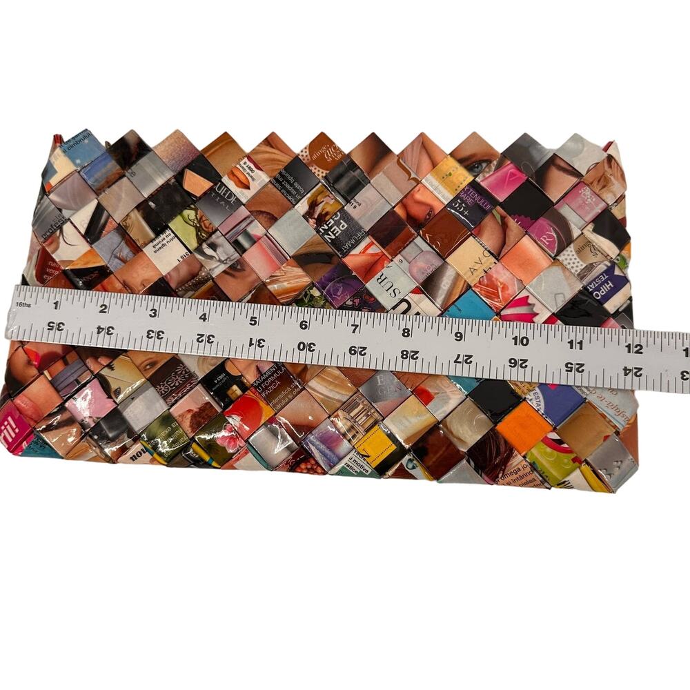 Really fun Weave Reworked Mini Bag - Picture 10 of 10